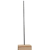 Powertex Base de Madera-Metal 7 x 7 x 30 cm- Beige- 7x7x30 Cm